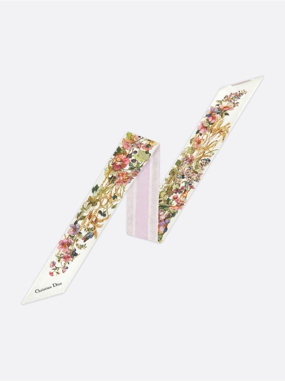 Dior Mitzah Scarf in Summer (Ete - Violet Color) - Full Set Included